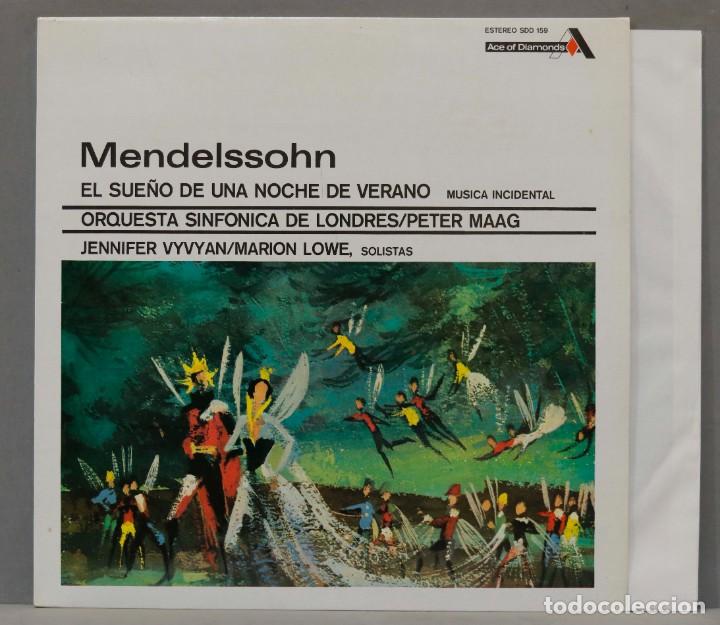 Vinyl records: LP. MENDELSSOHN.EL SUE&Ntilde;O NOCHE DE VERANO