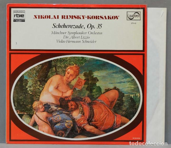 Discos de vinilo: LP. Scheherazade. Rimsky-Korsakov. RTVE 3 - Foto 1