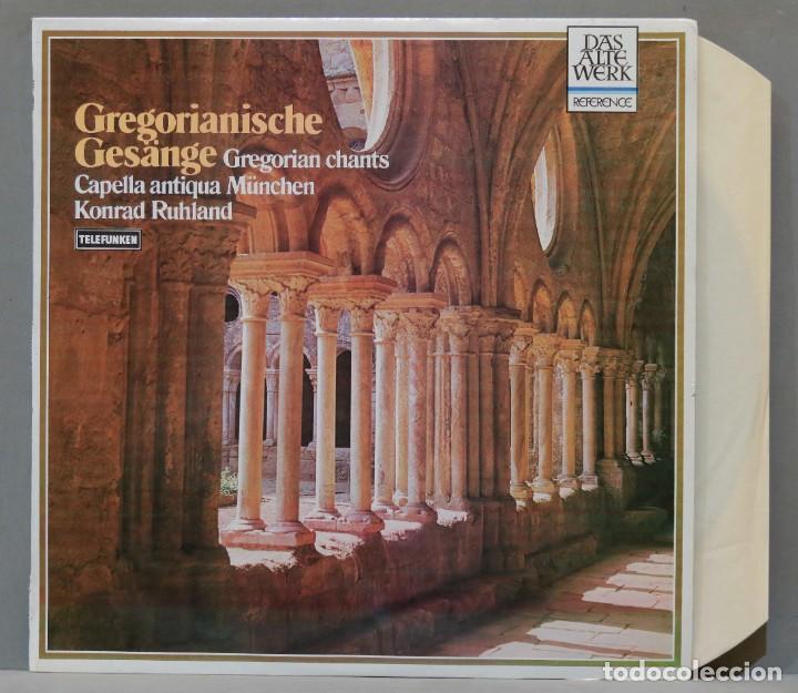 Discos de vinilo: LP. GREGORIAN CHANTS. GESANGE. RUHLAND - Foto 1