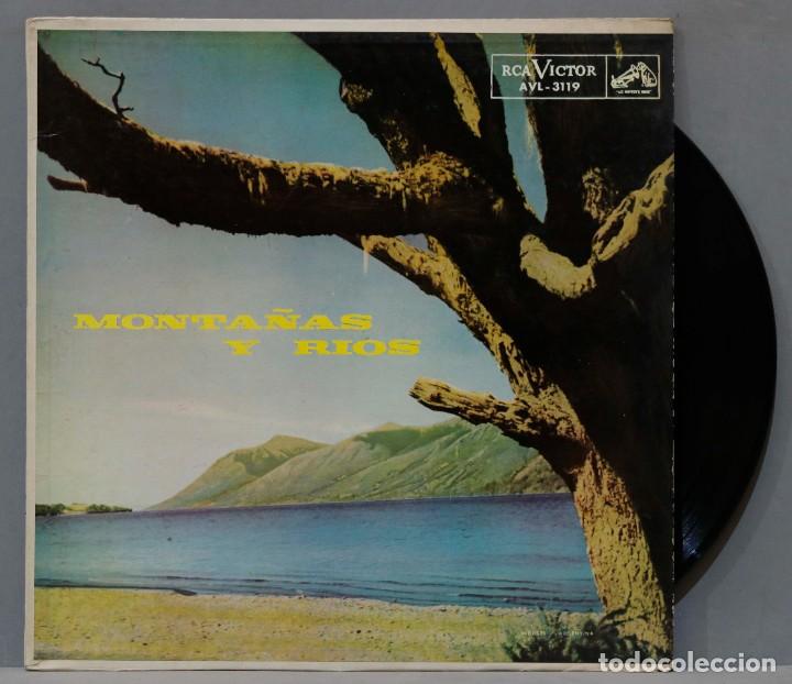 Discos de vinilo: LP. MONTA&Ntilde;AS Y RIOS - Foto 1