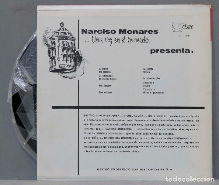 Discos de vinilo: LP. EL BRINDIS DEL BOHEMIO - Foto 2