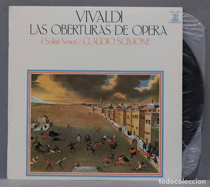 Discos de vinilo: LP. SCIMONE. VIVALDI. LAS OBERTURAS DE OPERA - Foto 1