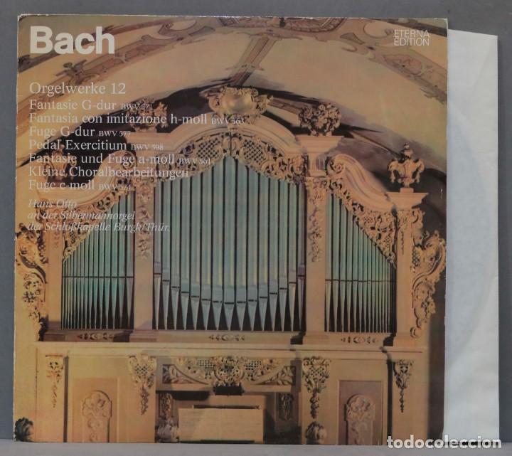 Discos de vinilo: LP. Bach. Hans Otto. Orgelwerke 12 - Foto 1