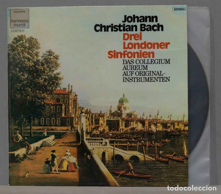Dischi in vinile: LP. Bach. Das Collegium Aureum. Drei Londoner Sinfonien