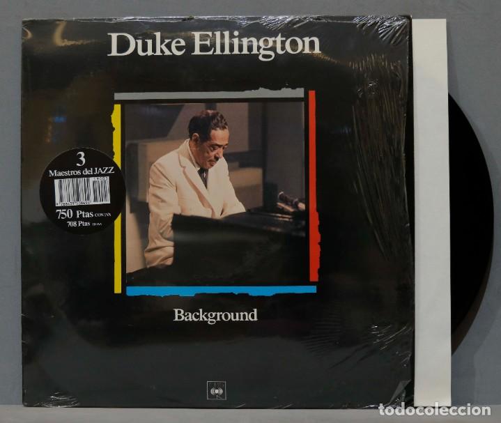 Discos de vinilo: LP. Duke Ellington. Background - Foto 1
