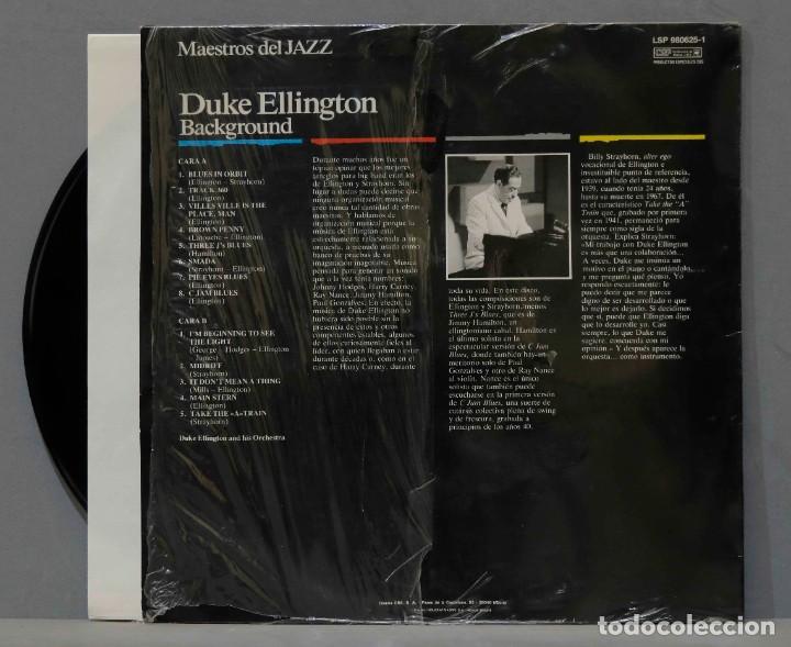 Discos de vinilo: LP. Duke Ellington. Background - Foto 2