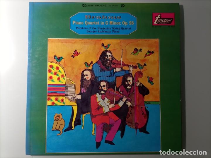 Discos de vinilo: BRAHMS-CUARTETO PIANO Y CUERDA (VINILO) - Foto 1