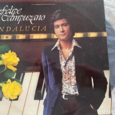 Discos de vinilo: LP FELIPE CAMPUZANO-ANDALUCIA. Lote 306191208