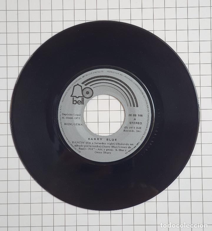Discos de vinilo: DISCO - VINILO - SINGLE - BARRY BLUE - Dancin - 1973 - Foto 2