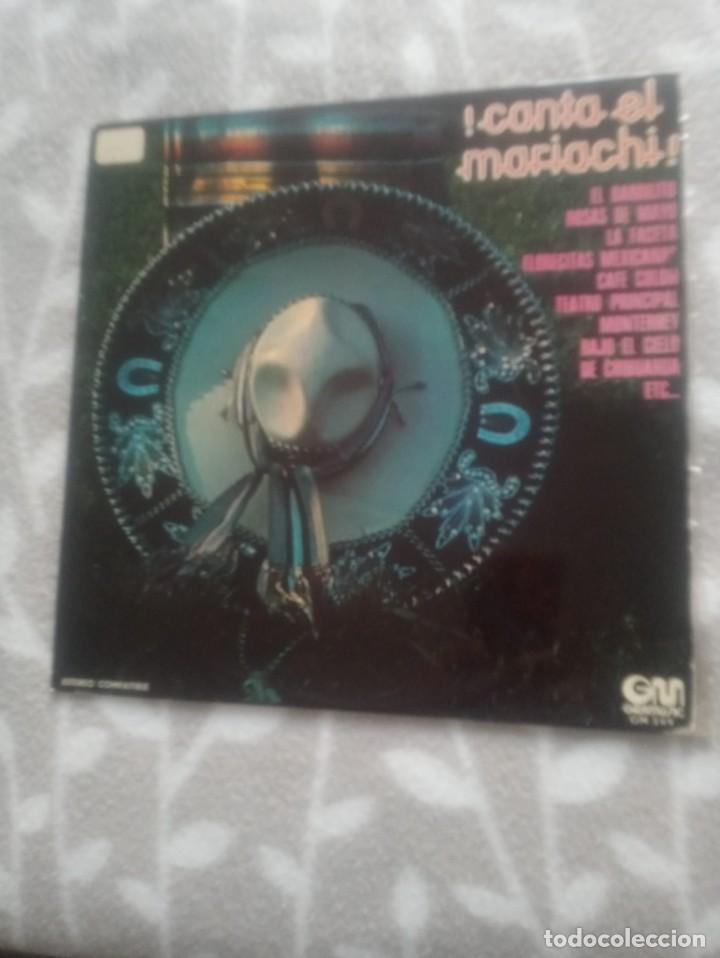 Disques de vinyle: &rdquo;Canta el Mariachi&rdquo; El Mariachi de Silvestre Vargas. Editado en Madrid 1973
