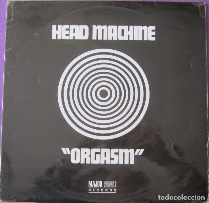 Discos de vinilo: HEAD MACHINE: ORGASM. RAR&Iacute;SIMO PSYCHO / PROGRESIVO U.K. ORIGINAL U.K. PRE URIAH HEEP - Foto 1