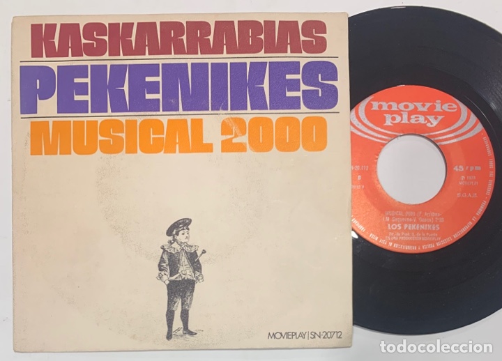 Discos de vinilo: Single EP Pekenikes kaskarrabias de 1973 - Foto 1
