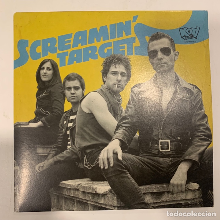 Discos de vinilo: single ep Screamin Targets &lrm;&ndash; Heartbreak del 2012 - Foto 1