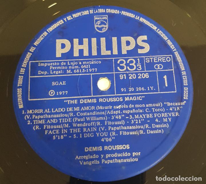 Discos de vinilo: THE DEMIS ROUSSOS - MAGIC - Foto 3
