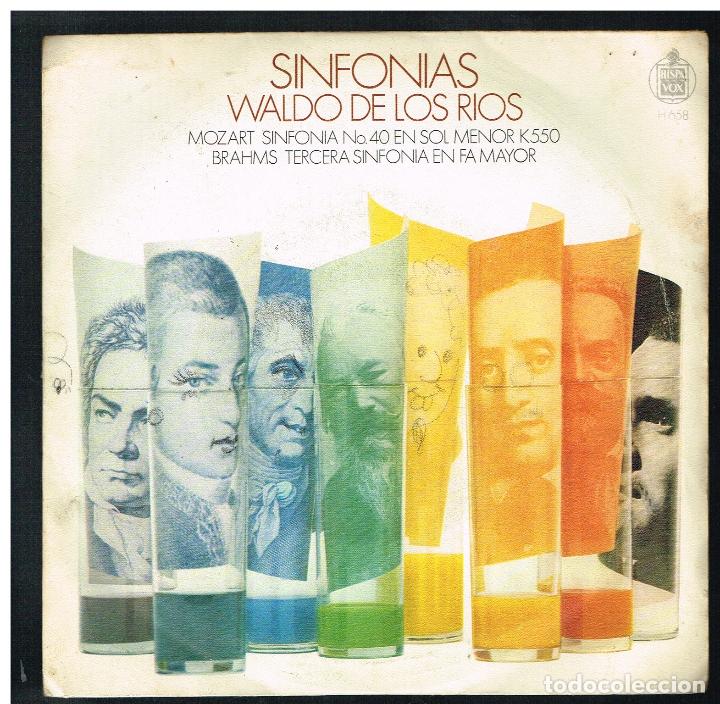 Discos de vinilo: WALDO DE LOS RIOS - SINFONIAS - SINGLE 1970 - Foto 1