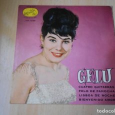 Discos de vinilo: GELU, EP, CUATRO GUITARRAS + 3, AÑO 1963. Lote 306342528