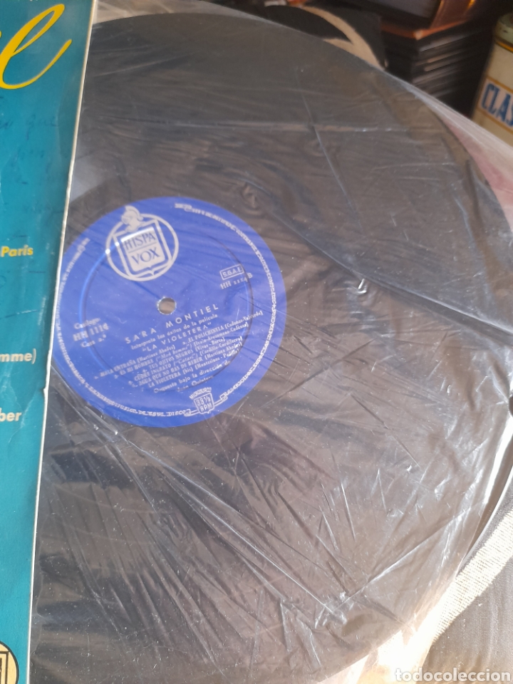 Discos de vinilo: Vinilo de Sara Montiel, La violetera - Foto 3