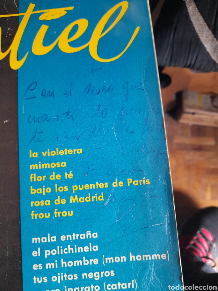 Discos de vinilo: Vinilo de Sara Montiel, La violetera - Foto 4