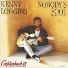Disques de vinyle: KENNY LOGGINS - NOBODY'S FOOL (SINGLE PROMOCIONAL ESPAÑOL, CBS 1988). Lote 306375293