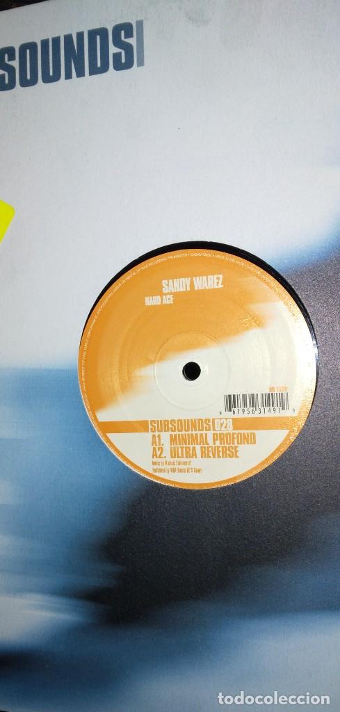 Discos de vinilo: TECHNO E.P. 12&rdquo; - SANDY WAREZ - HARD ACE (Belgium. 2002) - Foto 1