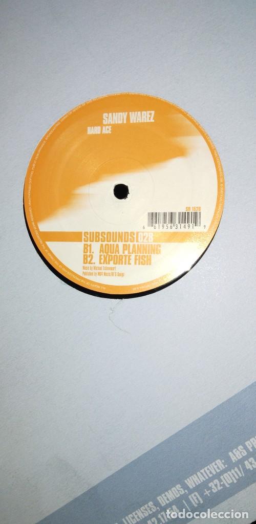 Discos de vinilo: TECHNO E.P. 12&rdquo; - SANDY WAREZ - HARD ACE (Belgium. 2002) - Foto 2