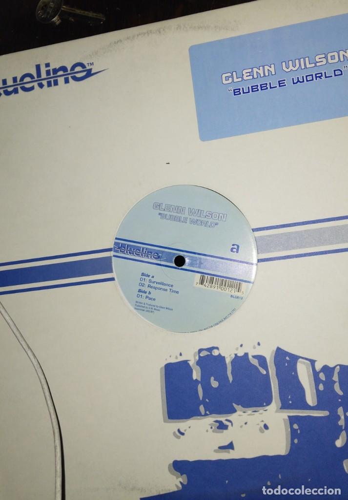 Discos de vinilo: TECHNO E.P. 12&rdquo; - GLENN WILSON - BUBBLE WORLD - (USA. 2001) - Foto 1