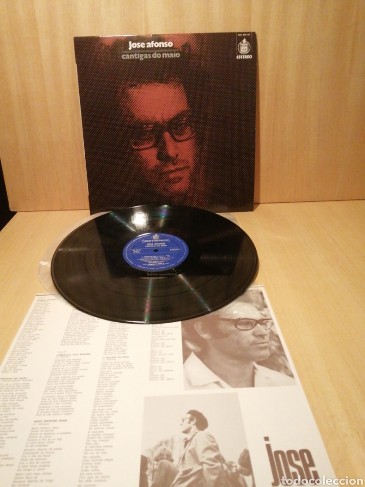Discos de vinilo: Jos&eacute; Afonso. Cantingas do maio. A&ntilde;o 1975. - Foto 1