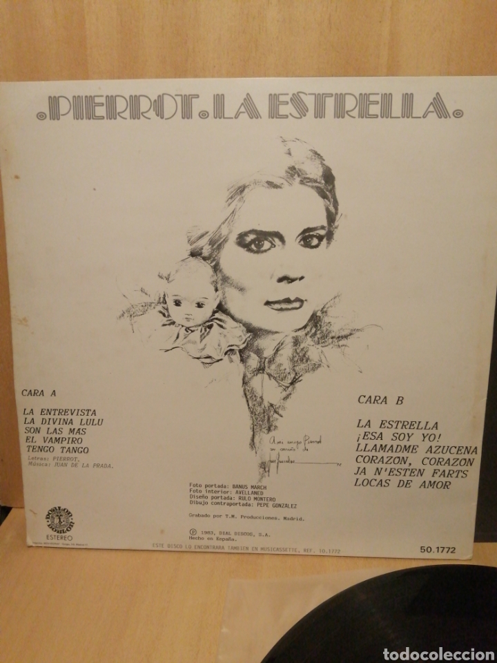 Discos de vinilo: Pierrot. La Estrella. A&ntilde;o 1983. - Foto 3