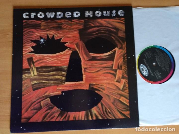 Discos de vinilo: CROWDED HOUSE LP 1981 CAPITOL HISPAVOX . NUEVO - Foto 1