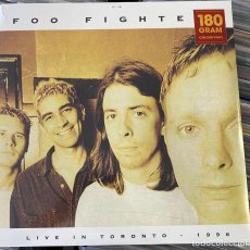 Discos de vinilo: FOO FIGHTERS - NIRVANA - * LP VINILO COLOR VERDE TRANSLÚCIDO * LIVE IN TORONTO 1996 * PRECINTADO!!. Lote 328148483