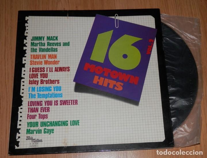 DISCO VINILLO LP 16 MOTOWN