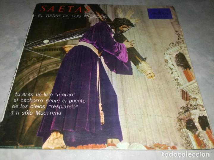 Discos de vinilo: EL RERRE DE LOS PALACIOS-SAETAS - Foto 1