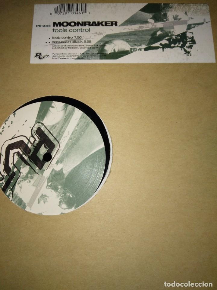 Discos de vinilo: TECHNO MAXI 12&rdquo; - MOONRAKER - TOOLS CONTROL (Germany. 2001) - Foto 1