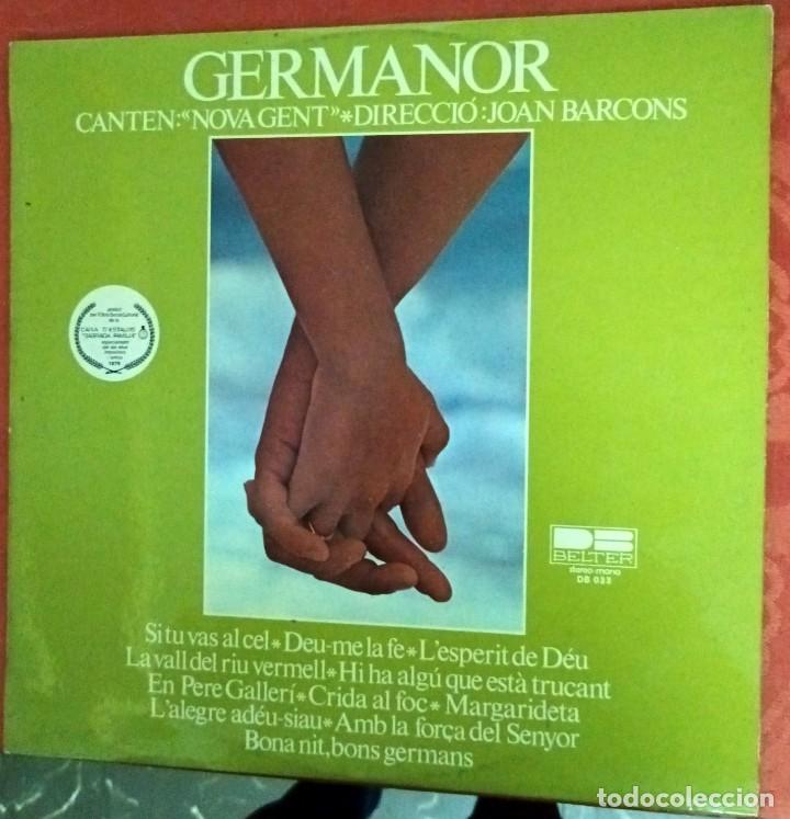 Discos de vinilo: Nova Gent: Germanor (1976) - Foto 1