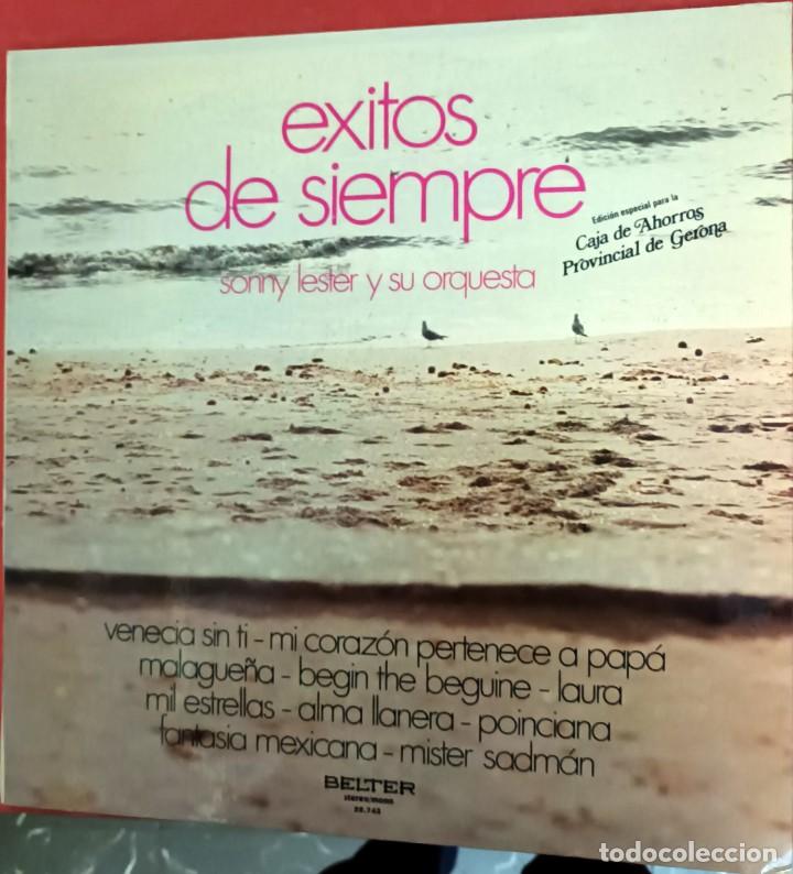 Discos de vinilo: Sonny Lester y su Orquesta: &Eacute;xitos de siempre (1973) - Foto 1