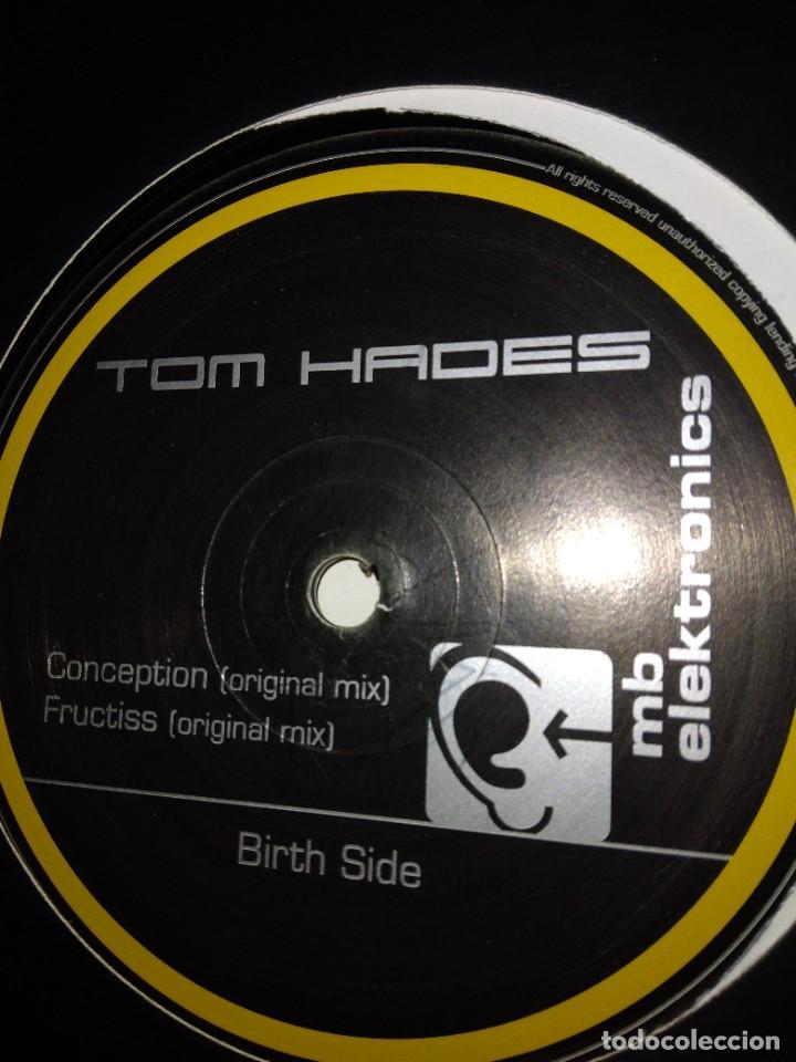 Discos de vinilo: TECHNO E.P. 12&rdquo; - TOM HADES - CONCEPTION (Belgium. 2002) - Foto 2