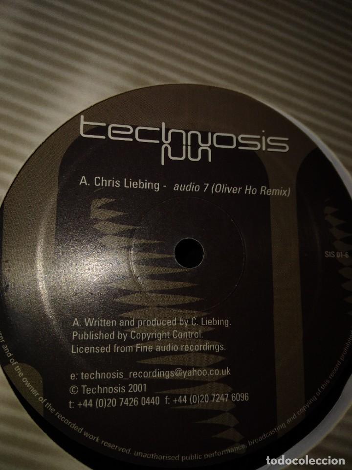 Discos de vinilo: TECHNO E.P. 12&rdquo; - VARIOUS - TECHNOSIS 1 - (UK. 2001) - Foto 2