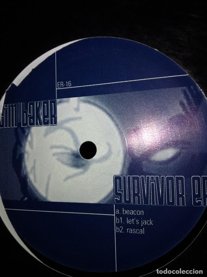 Discos de vinilo: TECHNO E.P. 12&rdquo; - TIM BAKER - SURVIVOR - (USA. 2002) - Foto 1
