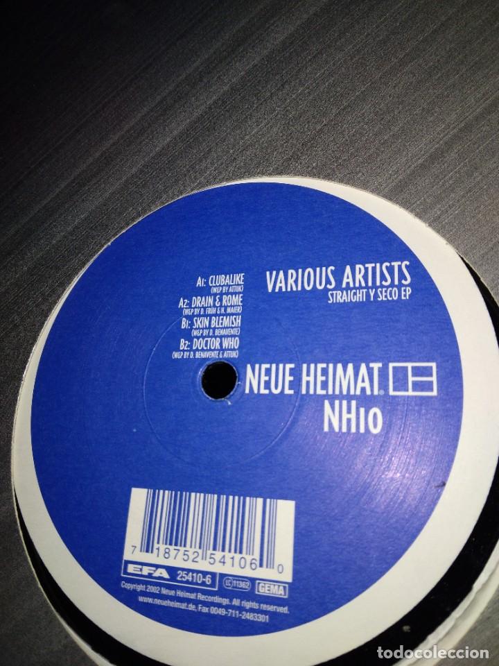 Discos de vinilo: TECHNO E.P. 12&rdquo; - VARIOUS - STRAIGHT Y SECO - (Germany. 2002) - Foto 2