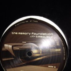 Discos de vinilo: TECHNO 2 X 12” ALBUM - THE MEMORY FOUNDATION - TIMEQUAKE - (GERMANY. 2002)