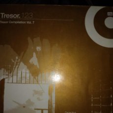 Disques de vinyle: TECHNO 2 X 12” ALBUM - VARIOUS - TRESOR #123 - TRESOR COMPILATION VOL. 7 - (GERMANY. 1998). Lote 306440468