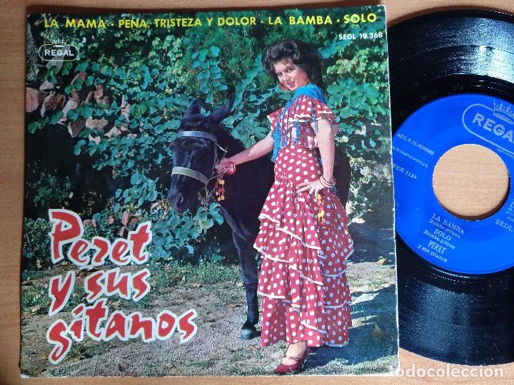 Discos de vinilo: PERET Y SUS GITANOS LA MAMA EP - Foto 1
