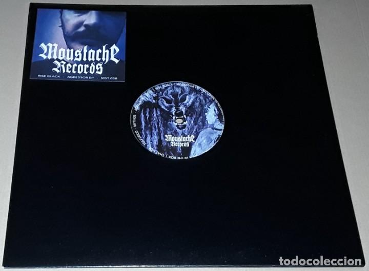 Discos de vinilo: MAXI SINGLE - RISE BLACK - AGRESSOR - RISE BLACK - Foto 1