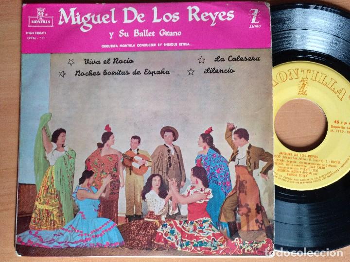 Discos de vinilo: MIGUEL DE LOS REYES VIVA EL ROCIO EP - Foto 1
