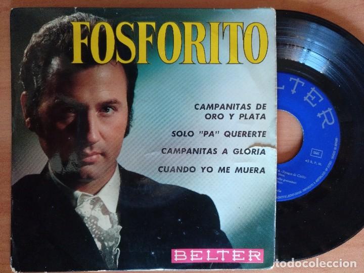 Discos de vinilo: FOSFORITO CAMPANITAS DE ORO EP - Foto 1