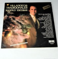 Discos de vinilo: MANOLO ESCOBAR - VILLANCICOS TRADICIONALES. DOBLE LP. (VER TÍTULOS EN FOTO). Lote 382122504