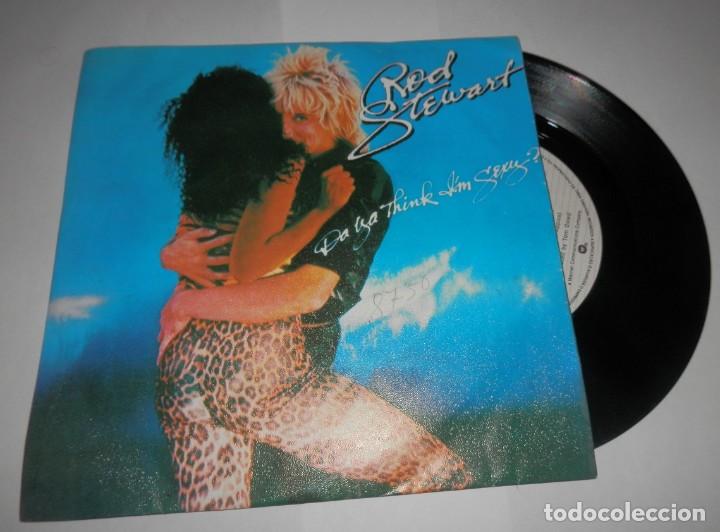 Discos de vinilo: DISCO SINGLE DE VINILLO DE ROD STEWART - Foto 1