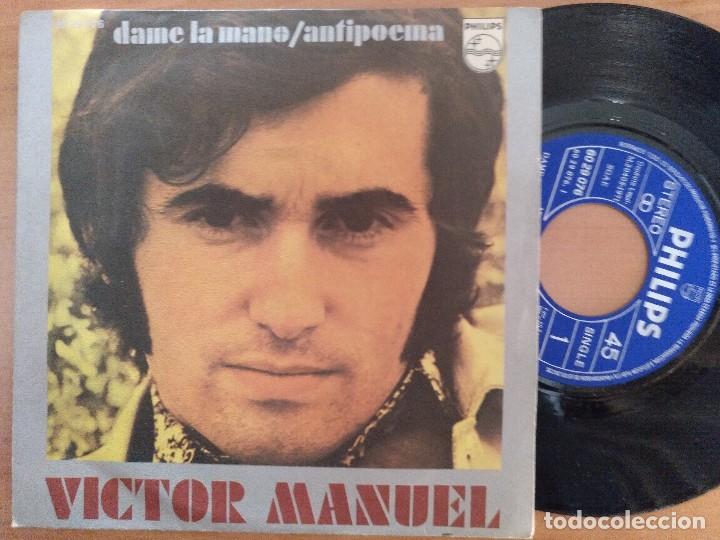 Discos de vinilo: VICTOR MANUEL DAME LA MANO - Foto 1