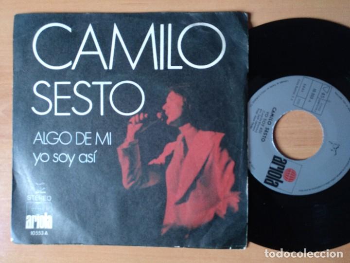 Discos de vinilo: CAMILO SESTO ALGO DE MI - Foto 1