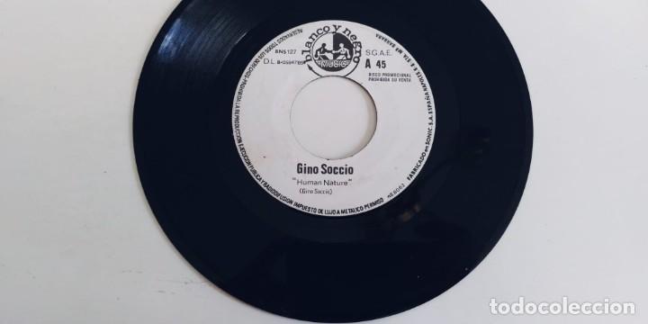 Dischi in vinile: GINO SOCCIO-SINGLE HUMAN NATURE-PROMO-SIN FUNDA